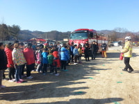 충주세성초, 수안보119안전센터와 합동으로 소방훈련 실시