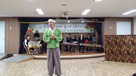 숭덕학교서 찾아오는 문화공연 제비 몰러 나간다