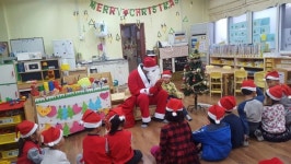 충주달천초 병설유치원, 산타행사 실시