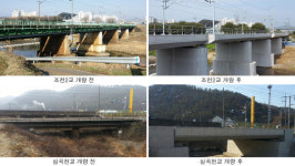 경부선 조천2교·심곡천교 개량 완료