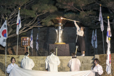 4년만에 부활된 천안 아우내봉화제
