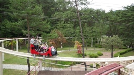 속리산 솔향공원 스카이바이크 개장