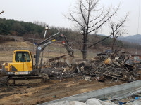 살미면 지역사회보장협의체, 화재 피해복구 앞장