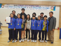 충주용산초, 제46회 충북소년체육대회 탁구 여초부 단체전 우승