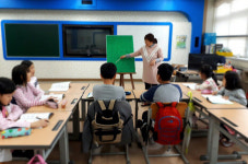 충주앙성초, 학부모 재능기부 일본어 회화수업