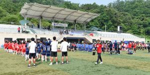 제8회 제천시장배 사랑 나눔 축구대회 개막