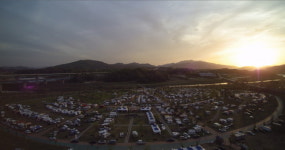 전국 카라반 캠핑족 2천여명, 충주 목계솔밭 찾는다