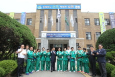 싱가포르 용무도선수단 충북 방문