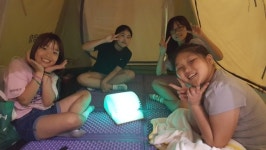 충주주덕초, 뒤뜰 야영 활동 실시