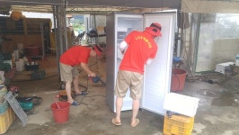 LG전자, 괴산군 수해지역에서 무상서비스 지원