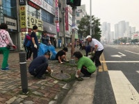 칠금금릉동 바살위, 도로변 제초작업 구슬땀