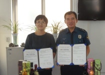 영동경찰서 양강파출소, 여포와인농장과 업무협약 체결