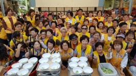 충북소주, 증평서 사랑의 점심나누기