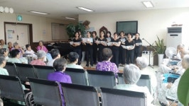 충주YWCA클럽회원, 송원요양병원에서 위문봉사활동