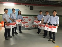 유한킴벌리 충주공장, 지역사랑 훈훈