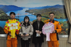 제천여자고등학교, 제천소방서 깜짝 방문