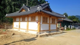 옥천 이원 대성사 공양방 완공