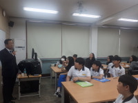 충주중앙중, 진로 탐색 특강 실시