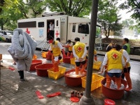 충주적십자 연수봉사회 이불빨래 봉사