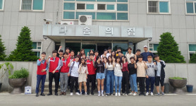 LG화학·연암대, 노인시설 봉사