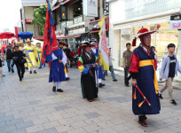 세종대왕 어가 행차 재현