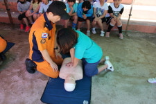 충주중앙초, 충주소방서와 찾아가는 안전체험 교육 운영