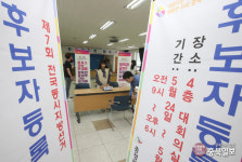 충청북도선거관리위원회, 후보자 등록 준비