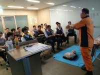 충주소방서, E마트 직원대상 심폐소생술 교육