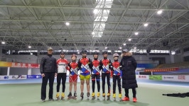 단성중학교 강혜원 선수 롤러 국가대표 선발