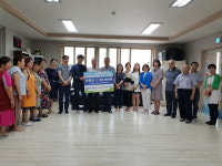 오송고 봉사단, 난치병 귀국 동포에 희망 전하다