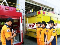 영동소방서, 신임소방공무원 교육생 현장 실습 실시