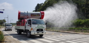 충주시, 미국선녀벌레 방제작업