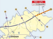 동서고속道 제천~영월 공사 하세월