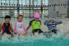 여름 즐기는 보은 수한초 학생들