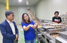 농협청주시지부장, 산란계농장 방문