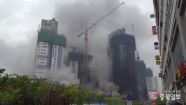 세종시 새롬동 아파트서 또 불…주민 30여명 긴급 대피