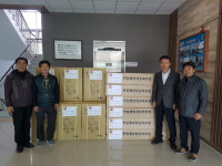 충주엄정면지역사회보장협, 성인보행기·전기매트 전달