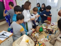 진천백곡초, 잣고을 오누이 다섯 나라 체험부스