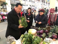 한국당 도당 장보기 행사