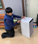 영동군, 미세먼지로부터 지역아동센터 꿈나무 건강 지킨다