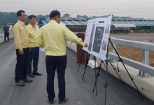 조병옥 군수, 여름철 장마 대비 건설공사장 안전점검 실시