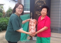 삼보사회복지관, 서산 마늘 나눔
