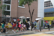 청원署, 안전한 등굣길 만들기