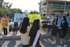 증평중학교, 자살예방캠페인