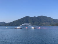 충북소방본부, 유람선 사고대응 민관 합동훈련 실시