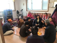 청전동, 동절기 대비 관내 경로당 방문