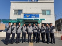 옥천경찰서 중앙지구대 1팀 베스트 순찰 팀 선정 눈길