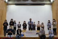 청주상당노인복지관, 코로나19 극복 희망캠페인