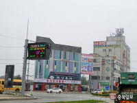 26일 아침  세종시 아름동 미세먼지 기준치 초과