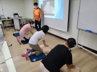 진천소방서, 사회적 기업 직원대상 안전교육